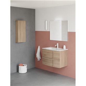 Mueble de ba&ntilde;o 2 cajones con lavabo cer&aacute;mico Wave Royo