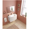 Mueble de ba&ntilde;o 2 cajones con lavabo cer&aacute;mico Wave Royo