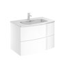 Mueble de ba&ntilde;o 2 cajones con lavabo cer&aacute;mico Wave Royo