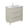 Mueble de ba&ntilde;o 3 cajones con lavabo cer&aacute;mico Urban Royo