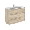 Mueble de ba&ntilde;o 3 cajones con lavabo cer&aacute;mico Urban Royo