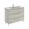 Mueble de ba&ntilde;o 3 cajones con lavabo cer&aacute;mico Urban Royo
