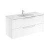Mueble de ba&ntilde;o 2 cajones con lavabo cer&aacute;mico 120cm Urban Royo