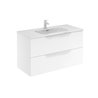 Mueble de ba&ntilde;o 2 cajones con lavabo cer&aacute;mico Urban Royo
