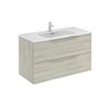 Mueble de ba&ntilde;o 2 cajones con lavabo cer&aacute;mico Urban Royo