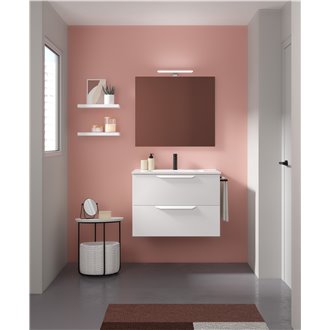 Mueble de ba&ntilde;o 2 cajones con lavabo cer&aacute;mico Urban Royo