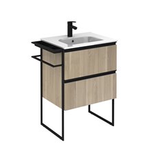 Mueble de baño con lavabo cerámico 60cm Structure Royo