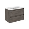 Mueble de ba&ntilde;o 2 cajones con lavabo cer&aacute;mico Alfa Royo