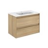 Mueble de ba&ntilde;o 2 cajones con lavabo cer&aacute;mico Alfa Royo