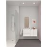 Mueble de ba&ntilde;o 2 cajones 2 puertas con lavabo cer&aacute;mico dos senos 120cm Sansa Royo