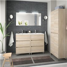 Mueble doble 120cm Roble Caledonia SALGAR ARENYS
