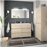 Mueble doble 120cm Roble Caledonia SALGAR ARENYS