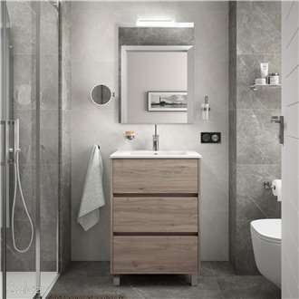 Mueble 61cm Roble Eternity 3 cajones SALGAR ARENYS