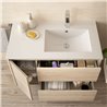 Mueble de ba&ntilde;o 855 Izquierda Roble Caledonia NOJA SALGAR 