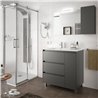 Mueble 85,5cm Gris Mate 3 cajones SALGAR ARENYS