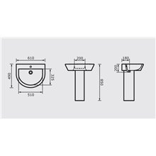 Lavabo Arco P3