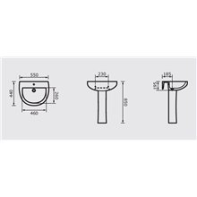 Lavabo Ivo P3