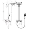 Columna de ducha Raindance Select E 300 Hansgrohe