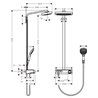Columna para ducha Raindance Select E 300 Hansgrohe