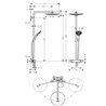 Columna de ducha Raindance Select S 2jet 300 Hansgrohe