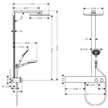 Columna para bañera Eco Raindance E Hansgrohe