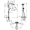 Columna para ducha Eco Raindance S Hansgrohe