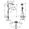 Columna para ba&ntilde;era Raindance S Hansgrohe