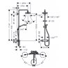 Columna para ducha Select E Eco Hansgrohe