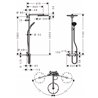 Columna para ducha Raindance S 300 Hansgrohe