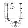 Columna para ducha Raindance S 240 Hansgrohe