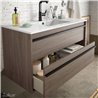Mueble 100 cm Roble Eternity 2 cajones ATTILA SALGAR