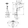 Columna para ducha Eco Croma Select S Hansgrohe