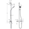 Columna de ducha Croma Select S Hansgrohe