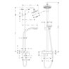 Columna de ducha Croma 160 Hansgrohe