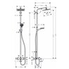 Columna de ba&ntilde;era Crometta E Hansgrohe