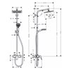 Columna para ducha Crometta E Hansgrohe