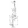 Columna de ducha Crometta Hansgrohe