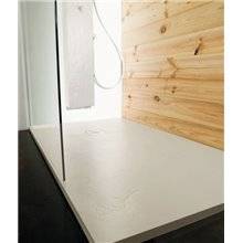 Plato de ducha Slate Gris Perla b10
