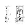 Cisterna con triturador Saniwall Pro Up SFA