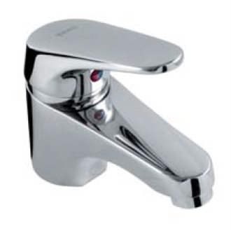 Grifo de lavabo monomando con v&aacute;lvula SIMPLE-RAPID Pol TRES