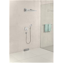 Grifo termostático con dos funciones blanco ShowerSelect Glass Hansgrohe