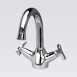 Grifo monoblock lavabo de ca&ntilde;o alto Marin