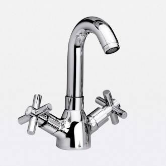 Grifo monoblock para lavabo ca&ntilde;o alto Cala