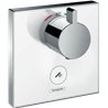Grifo termost&aacute;tico gran caudal blanco ShowerSelect Glass Hansgrohe
