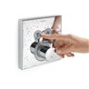 Grifo termost&aacute;tico con dos funciones cromo ShowerSelect Hansgrohe