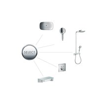 Grifo termostático con dos funciones blanco ShowerSelect Hansgrohe