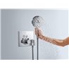 Grifo termost&aacute;tico para dos funciones cromo ShowerSelect Hansgrohe