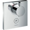 Grifo termost&aacute;tico con llave de paso de gran caudal cromo ShowerSelect Hansgrohe