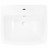 Lavabo de pared de cer&aacute;mica blanco 530x440x370mm Vida XL