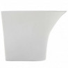 Lavabo de pared de cer&aacute;mica blanco 470x450x370mm Vida XL